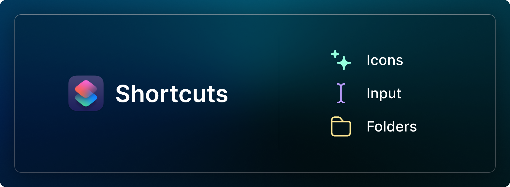 shortcuts